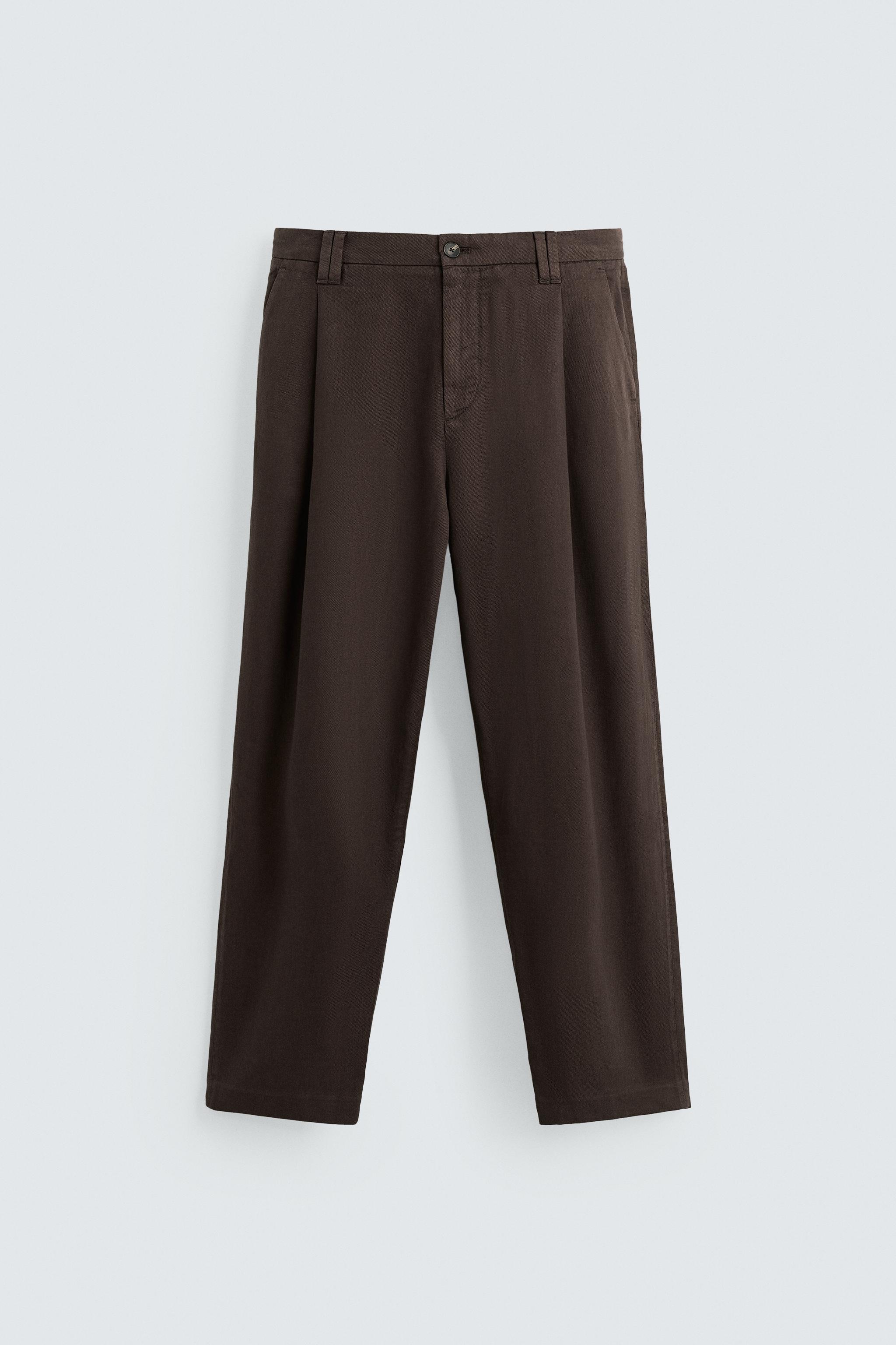 PANTALON FLUIDE À PLIS